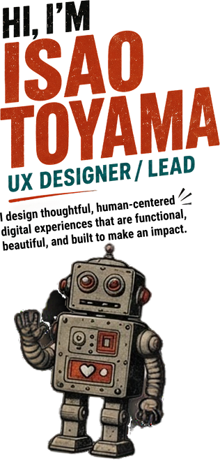 Isao Toyama title artwork